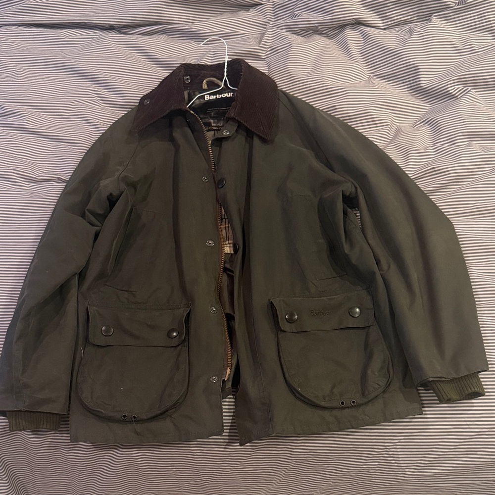 Barbour Men's Dark Green Field Jacket